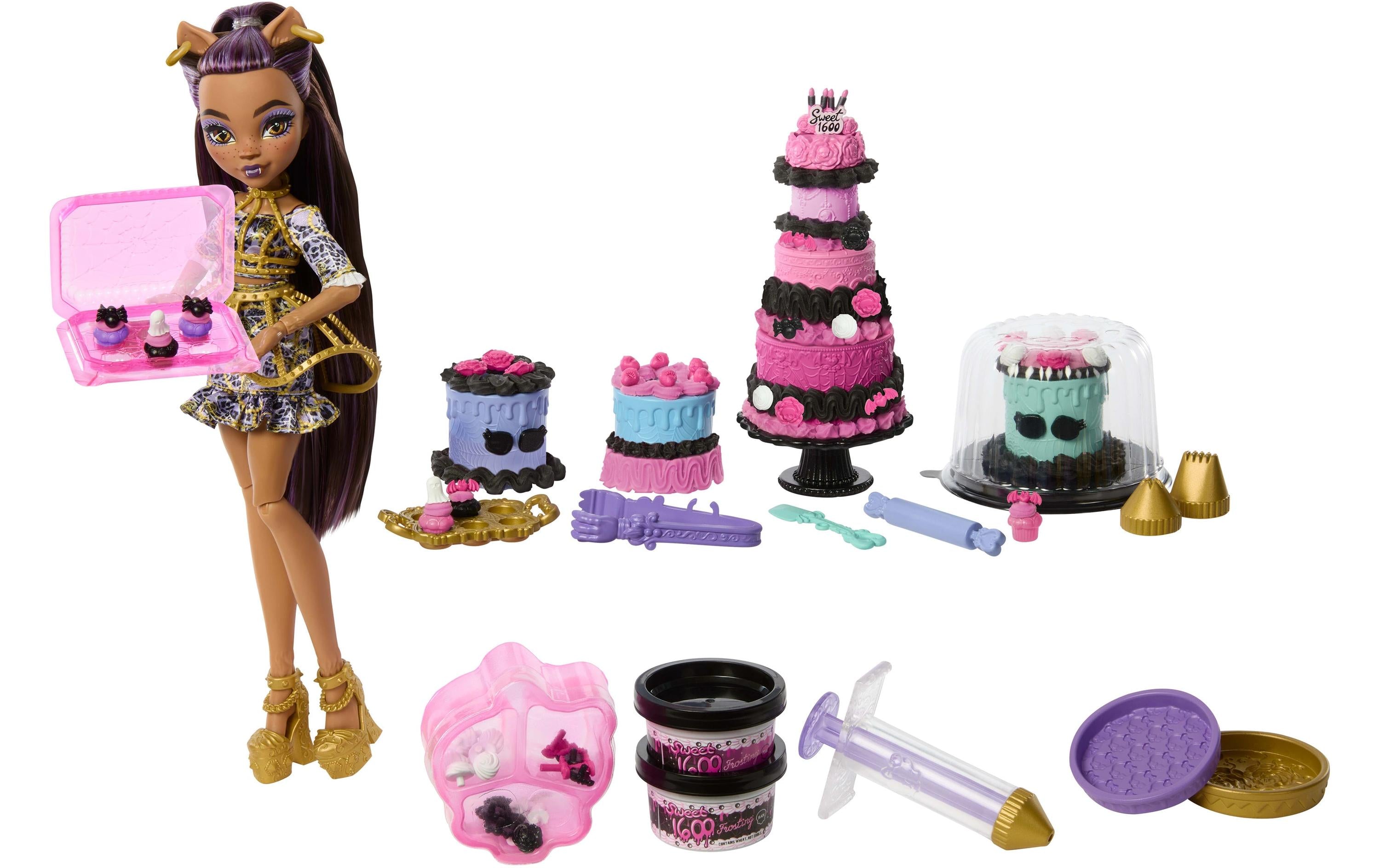 Monster High Kuchen Set schaurig schöner Geburtstag