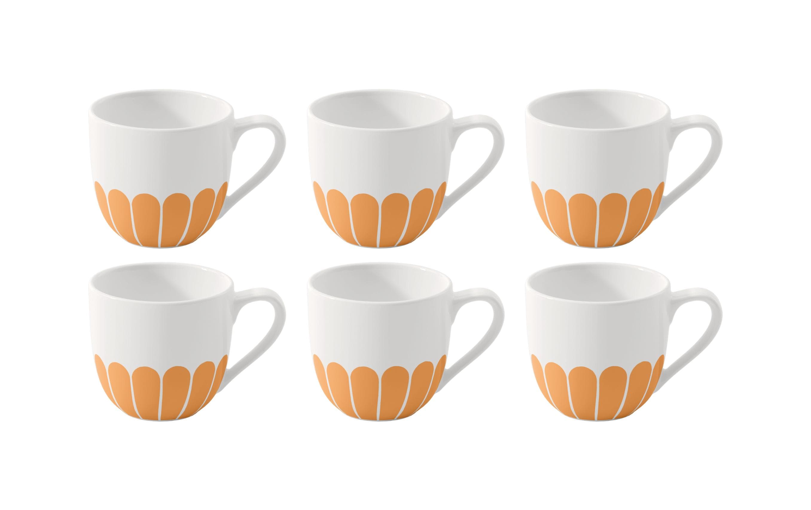 Villeroy & Boch Fleur soleil Espressotasse 6 Stk. Gelb