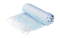 KOOR Strandtuch Blue stripes 90x180cm, Baumwolle, 200gr