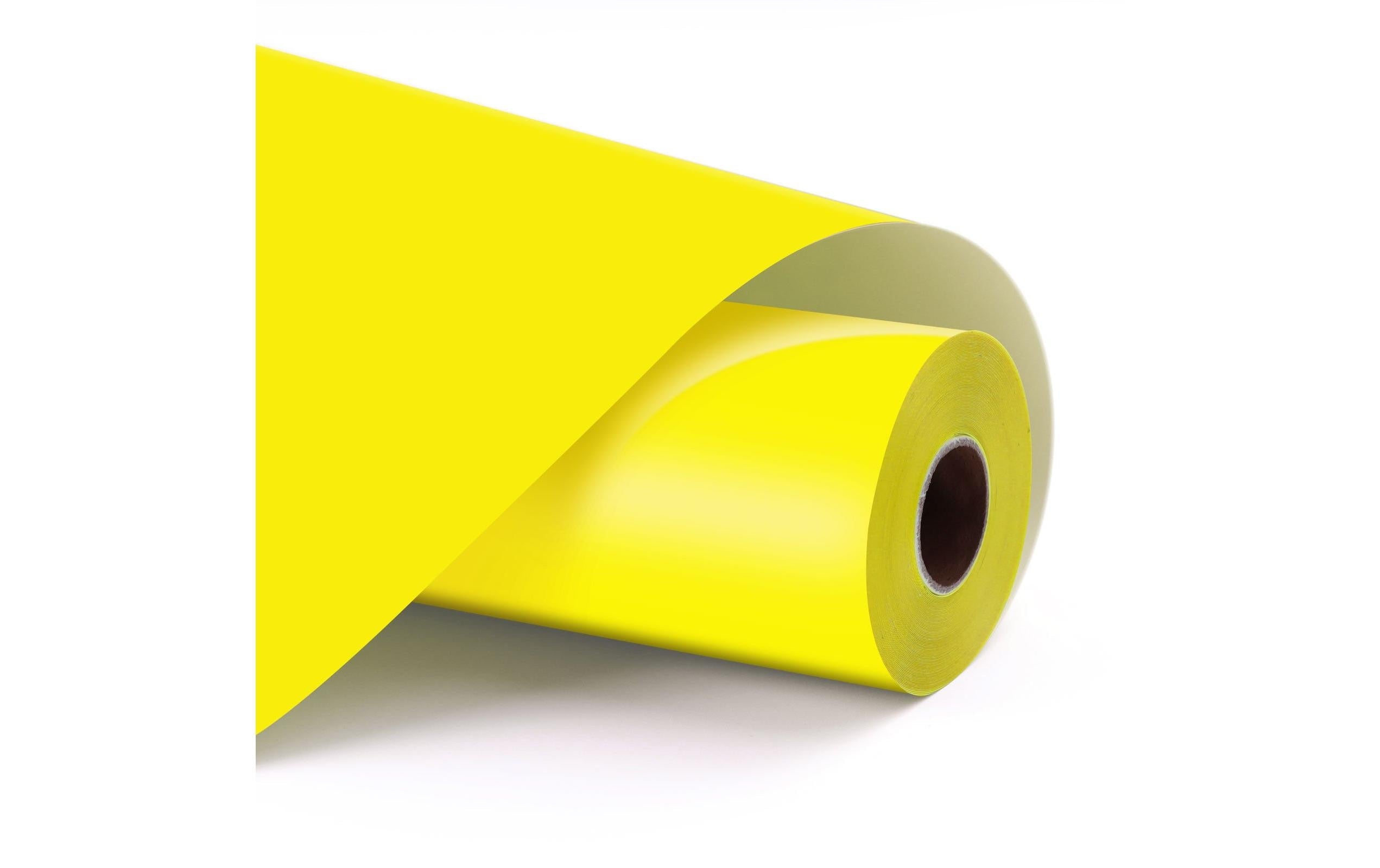 Loklik Vinylfolie permanent matt gelb 30.5 x 180 cm