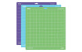 Loklik Schneidematte Set gemischt 3er Set blau, grün, violett, inkl. 1 Rakel