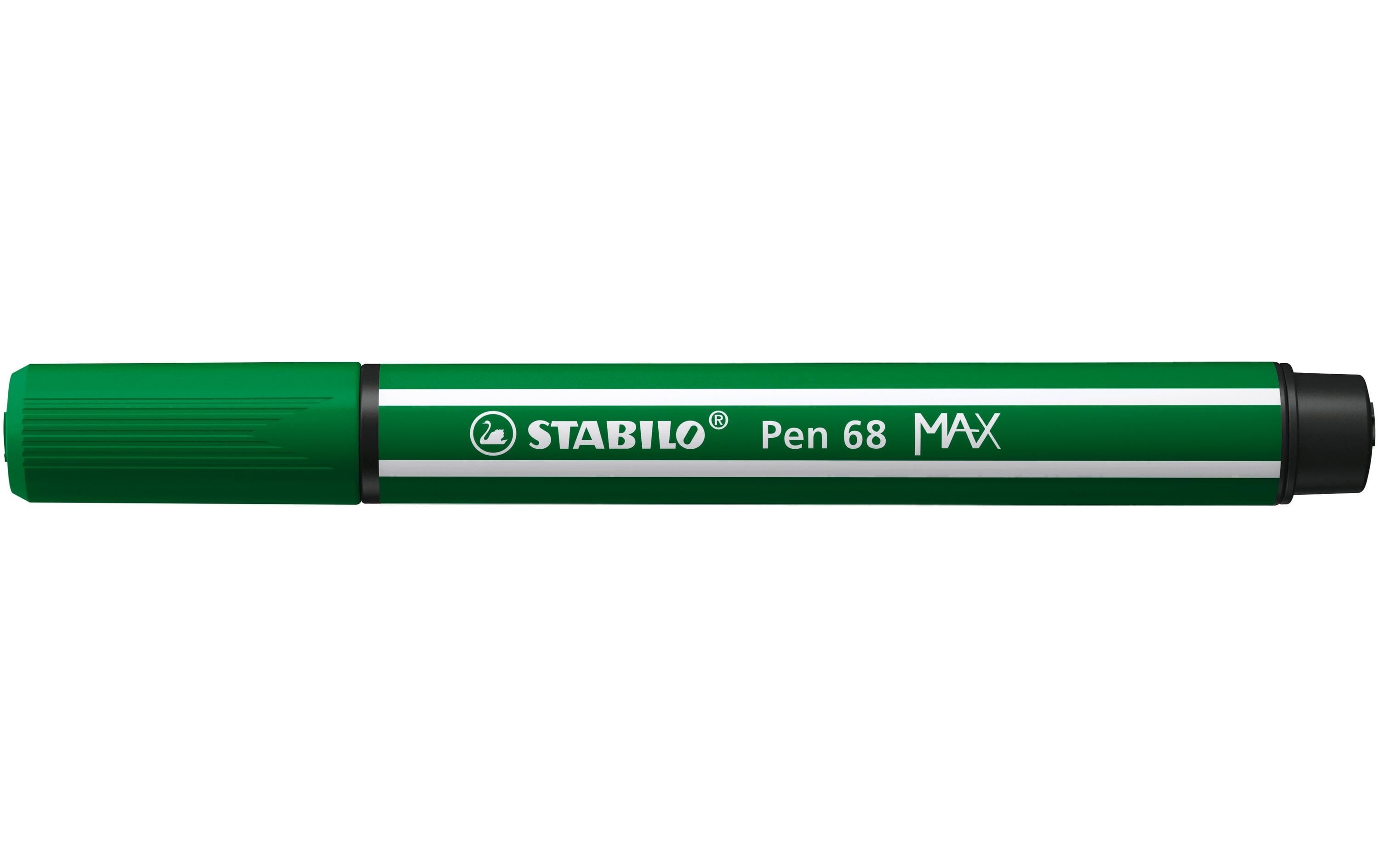 STABILO Power Max Fasermaler smaragdgrün, 5 Stk.