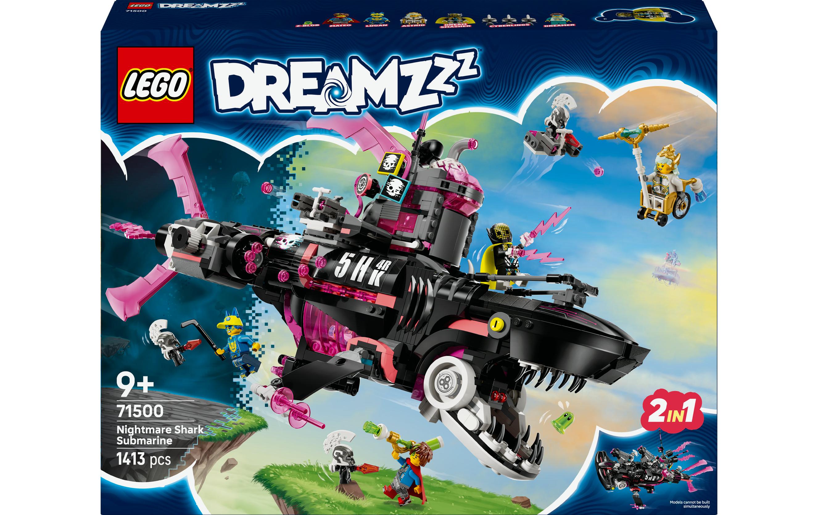 LEGO Albtraumhai-U-Boot LEGO DREAMZzz