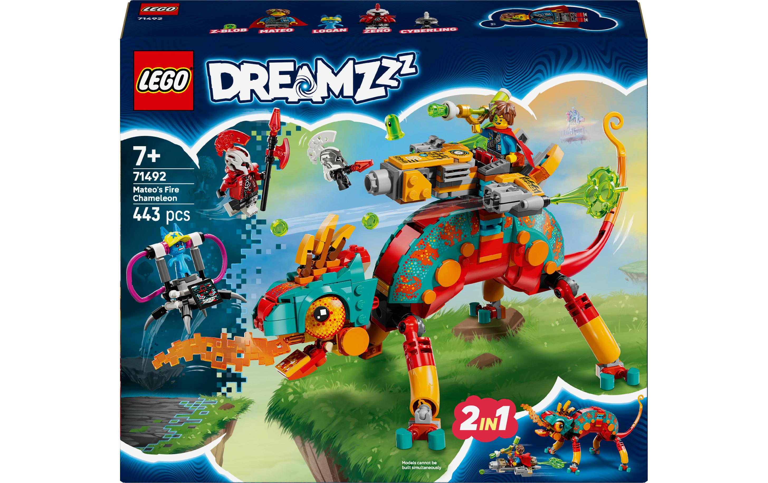 LEGO Mateos Feuer-Chamäleon LEGO DREAMZzz