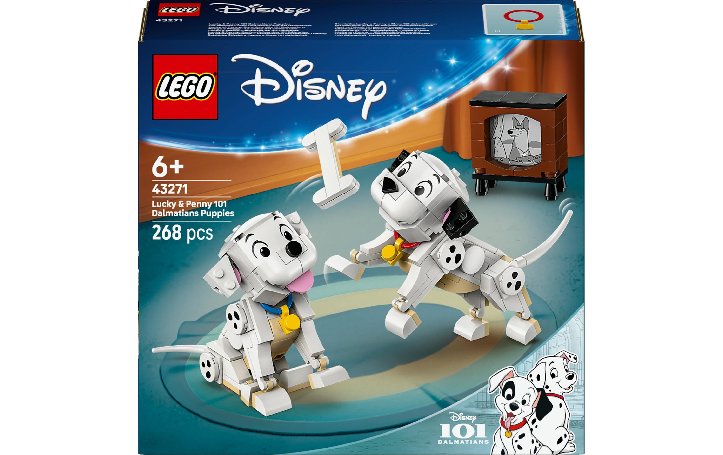 LEGO Lucky und Penny aus 101 Dalmatiner LEGO Disney Classic