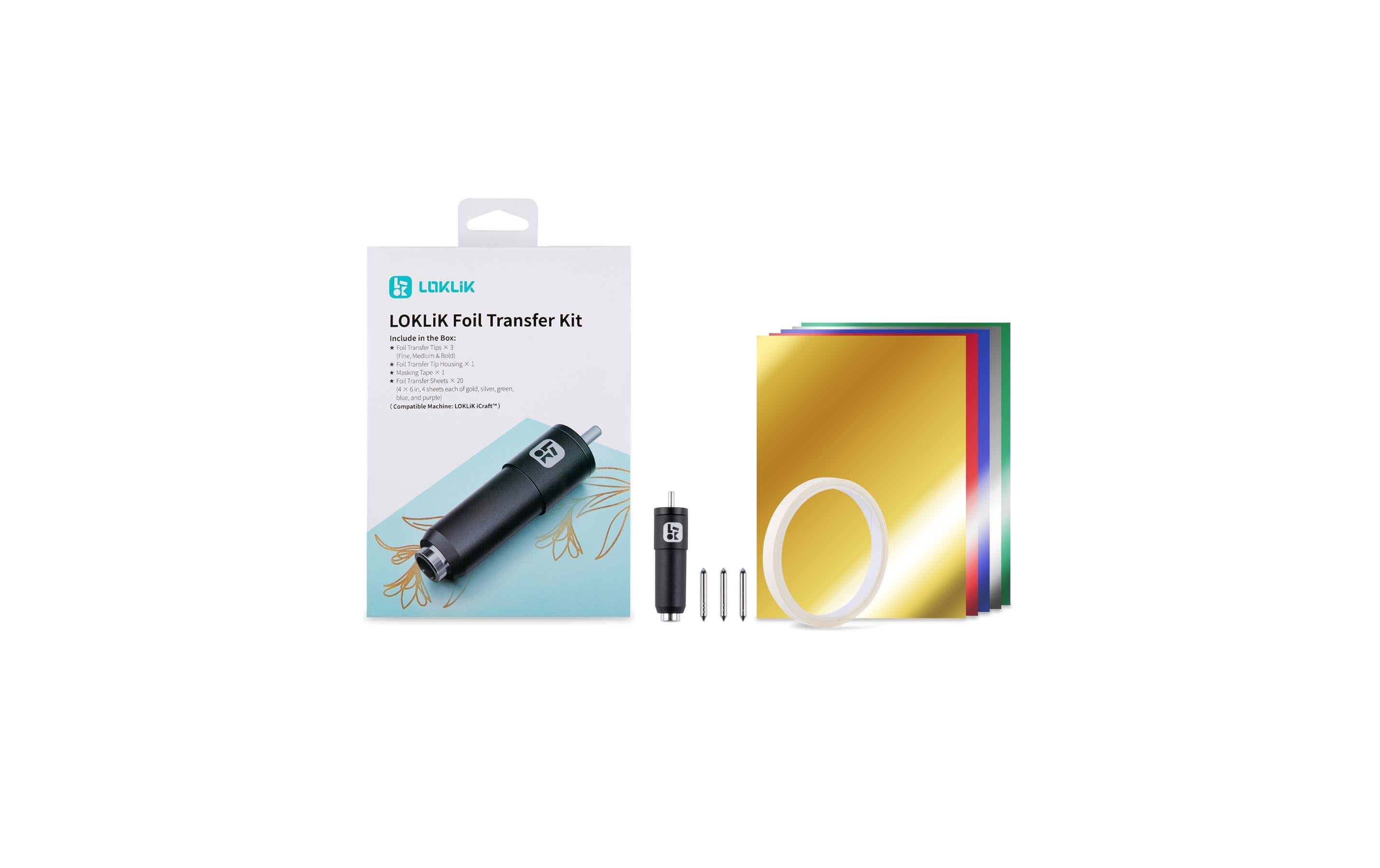 Loklik Set Folien-Transfer-Kit iCraft
