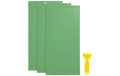Loklik Schneidematte standard grip 30x60 cm 3er Set grün inkl. 1 Rakel