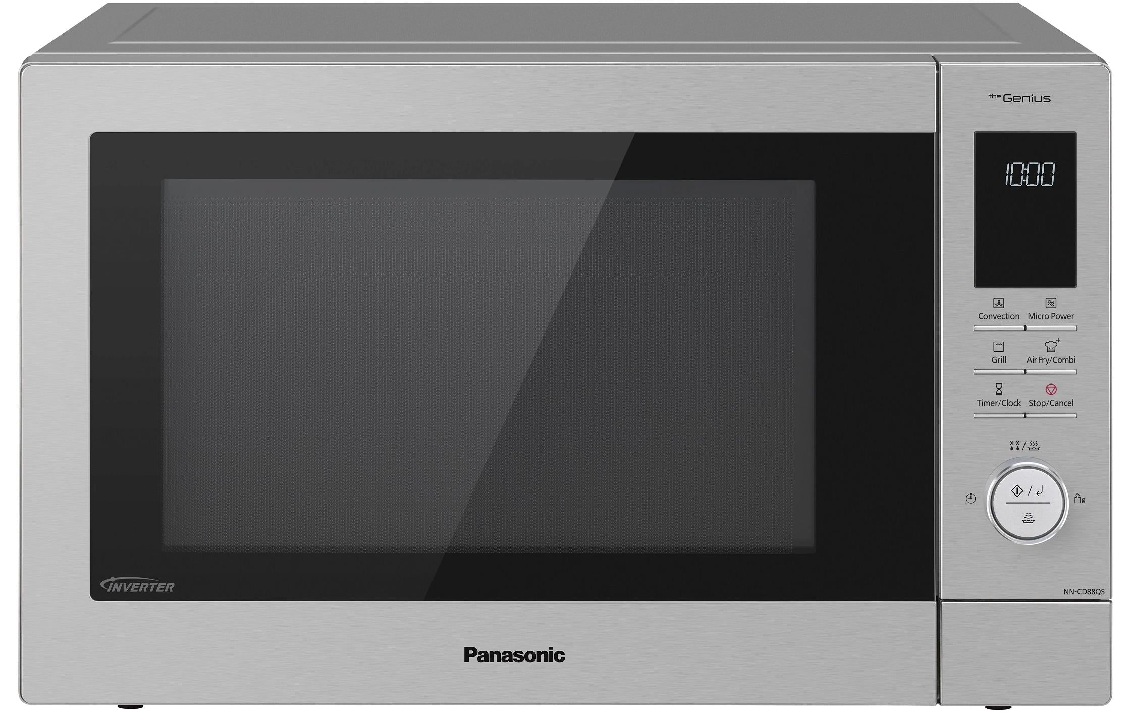 Panasonic Mikrowelle NN-CH3-CD88-PACK 1000W, 34l, 7 Stufen, Backen