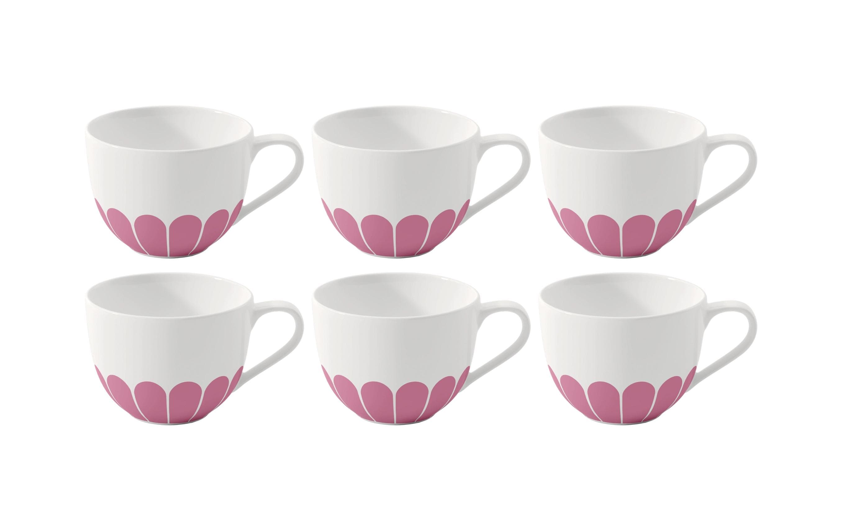 Villeroy & Boch Fleur cassis Kaffeetasse 6 Stk. Cassis