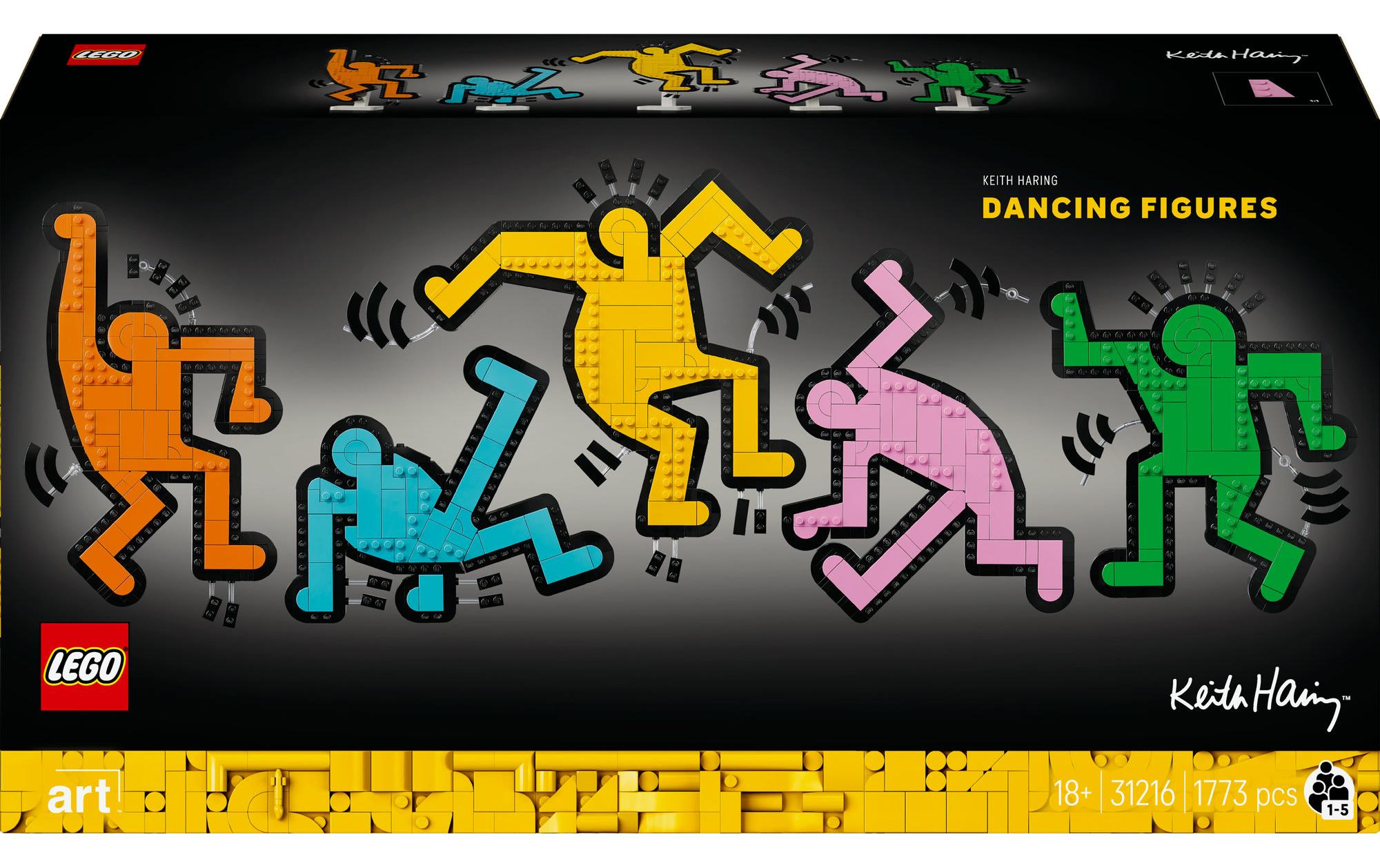LEGO Keith Haring – Tanzende Figuren LEGO ART