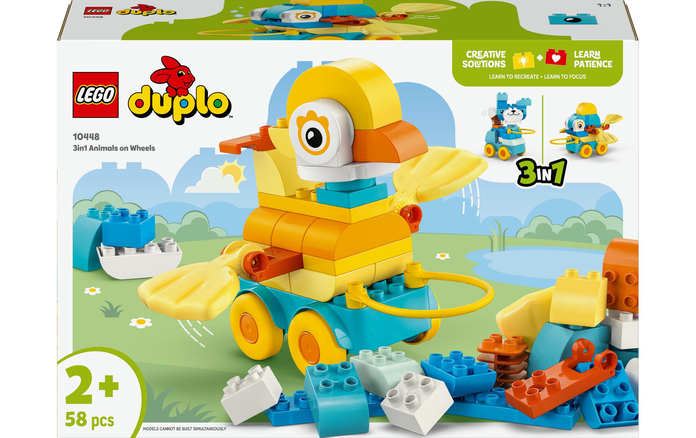 LEGO Tiere auf Rädern 3-in-1-Set LEGO DUPLO
