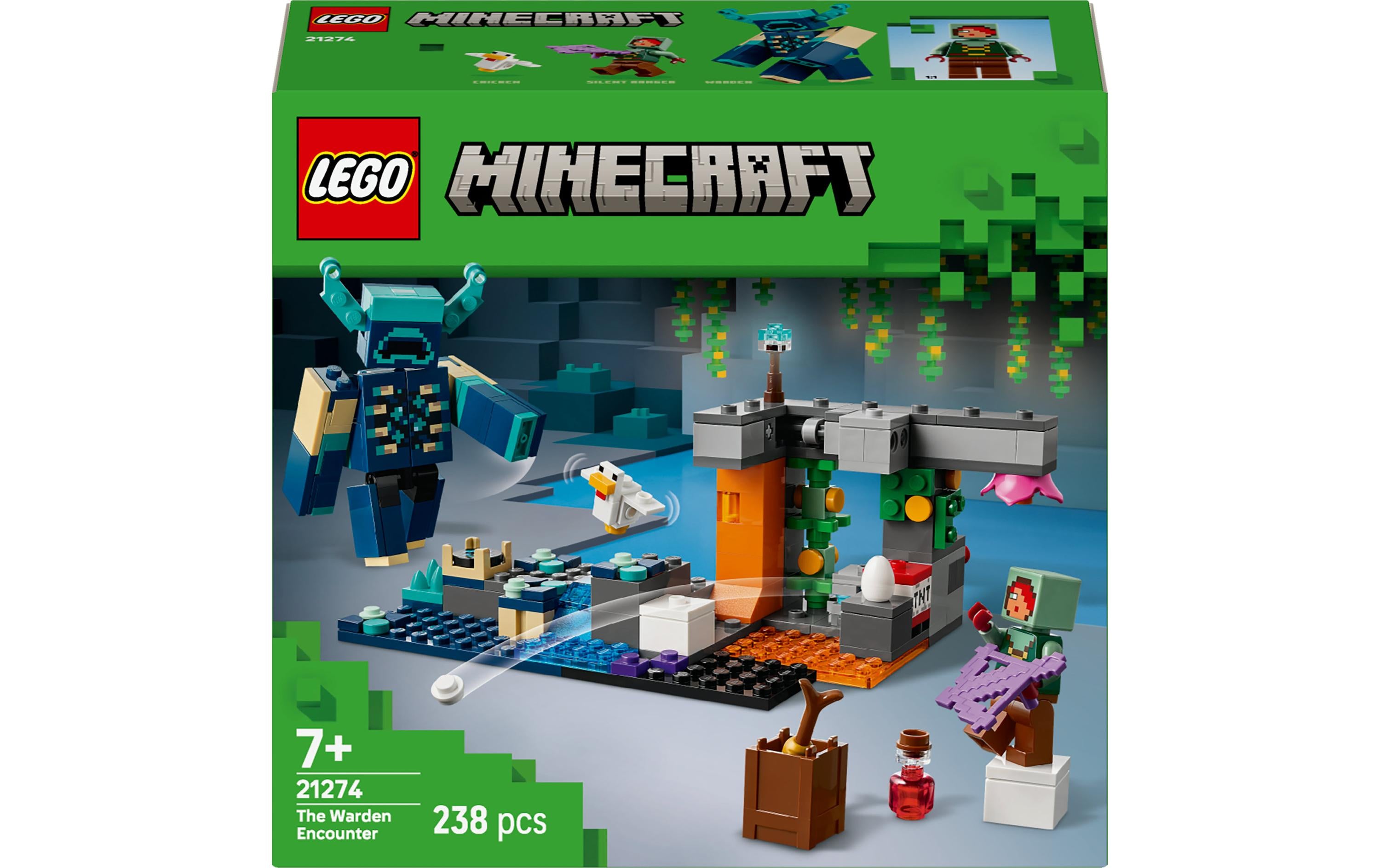 LEGO Begegnung mit dem Wächter LEGO Minecraft