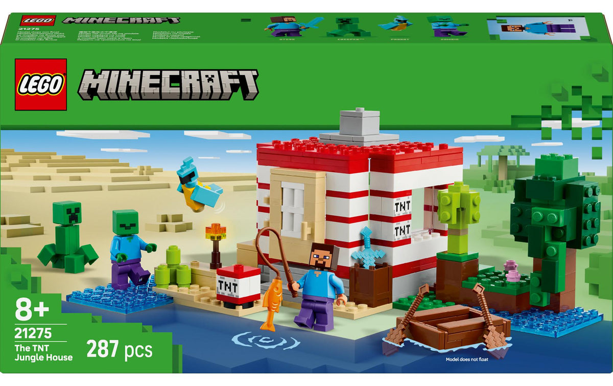 LEGO Das TNT-Dschungelhaus LEGO Minecraft