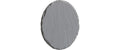balthasar Schieferplatte rund 10x5 cm (DxH), Schwarz