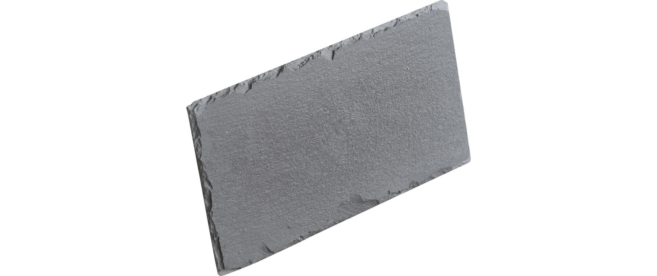 balthasar Platte Schiefer, Schwarz rechteckig, 40x5x30 cm (BxHxT)