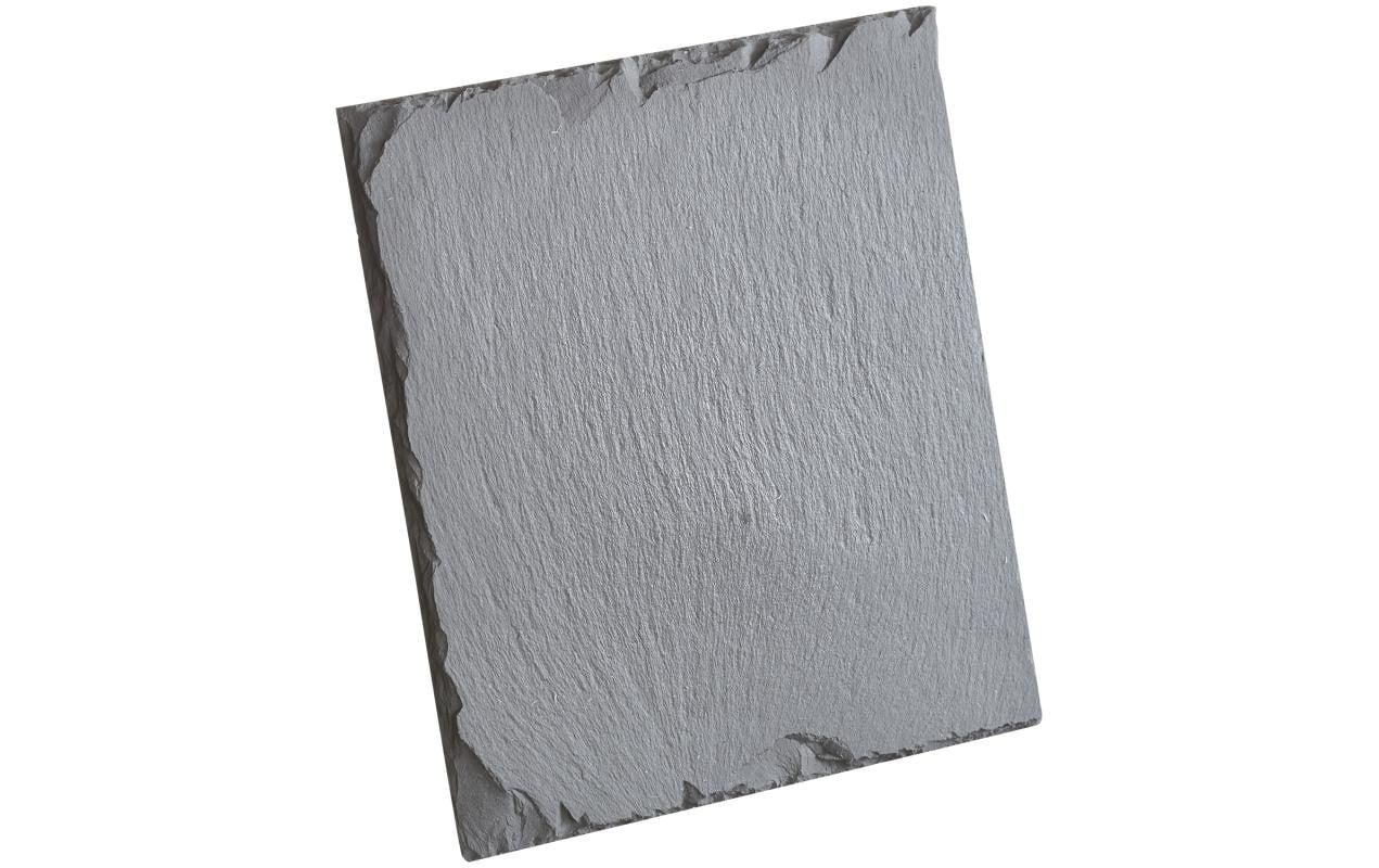 balthasar Platte Schiefer, Schwarz quadratisch, 20x5x20 cm (BxHxT)