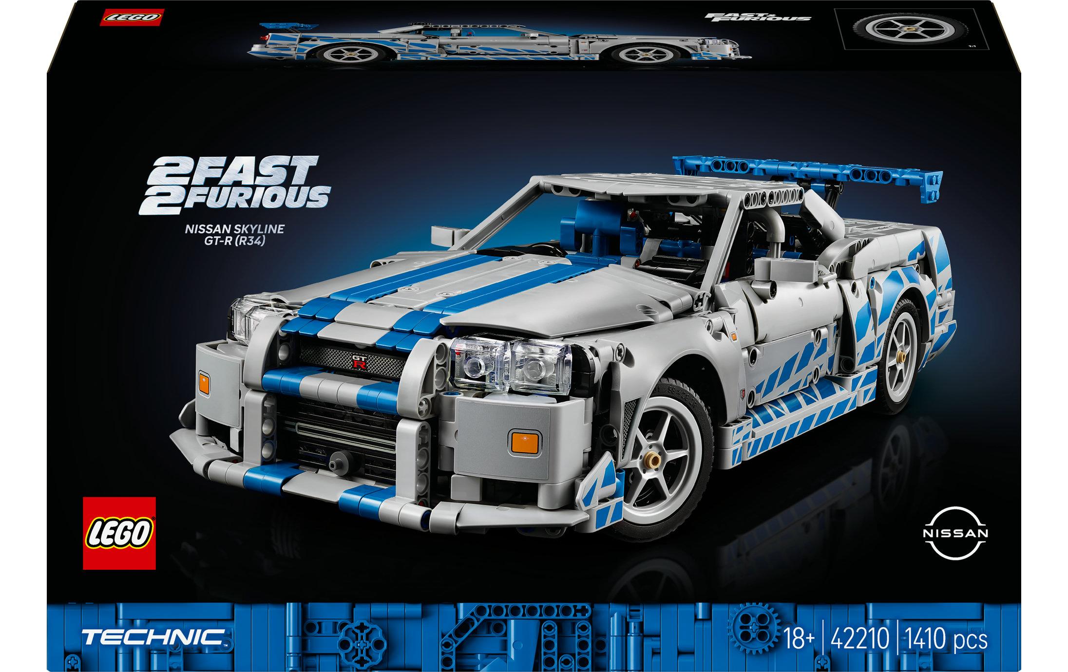 LEGO Furious Nissan Skyline GT-R (R34) LEGO Technic