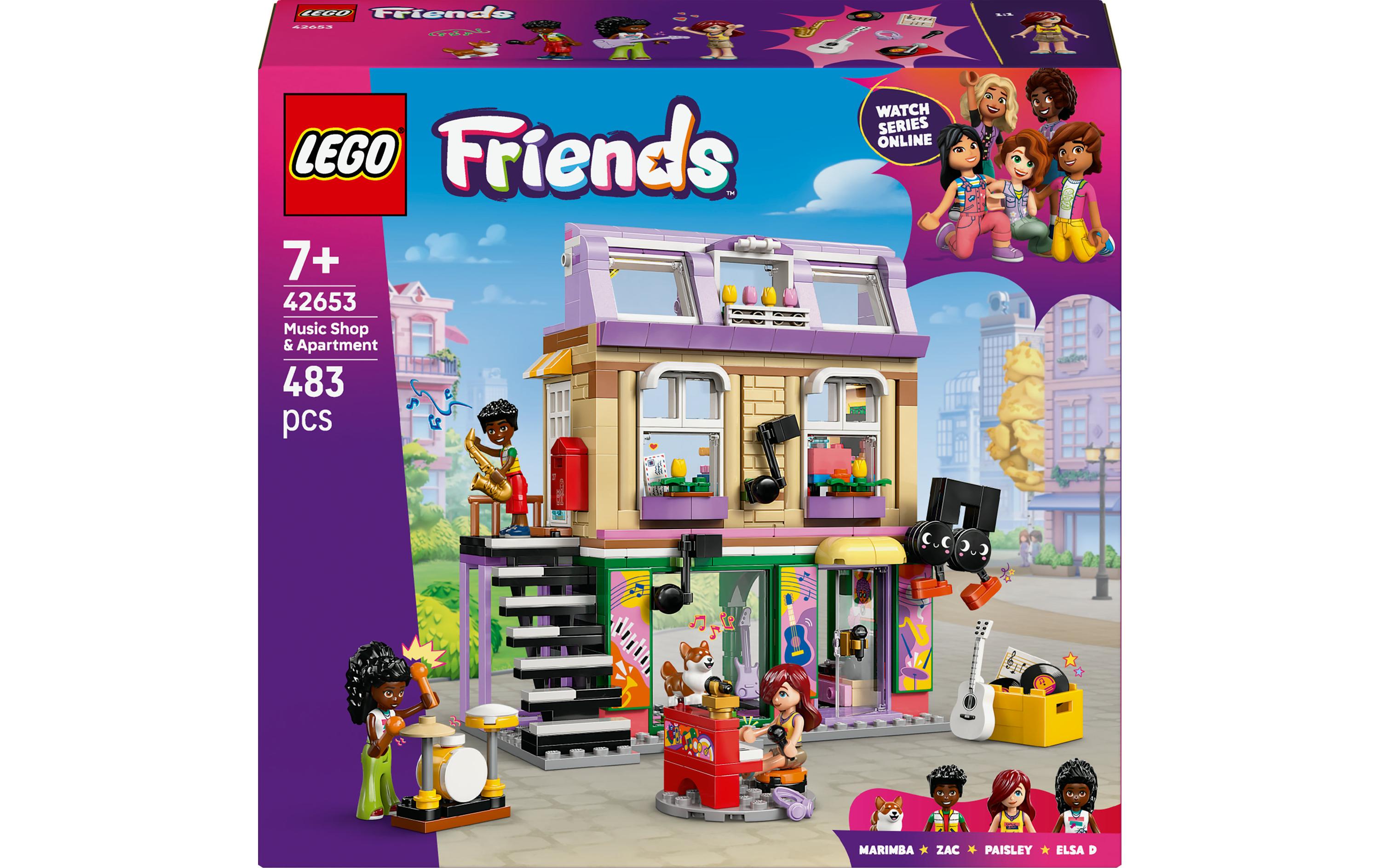 LEGO Musikladen & Wohnung LEGO Friends