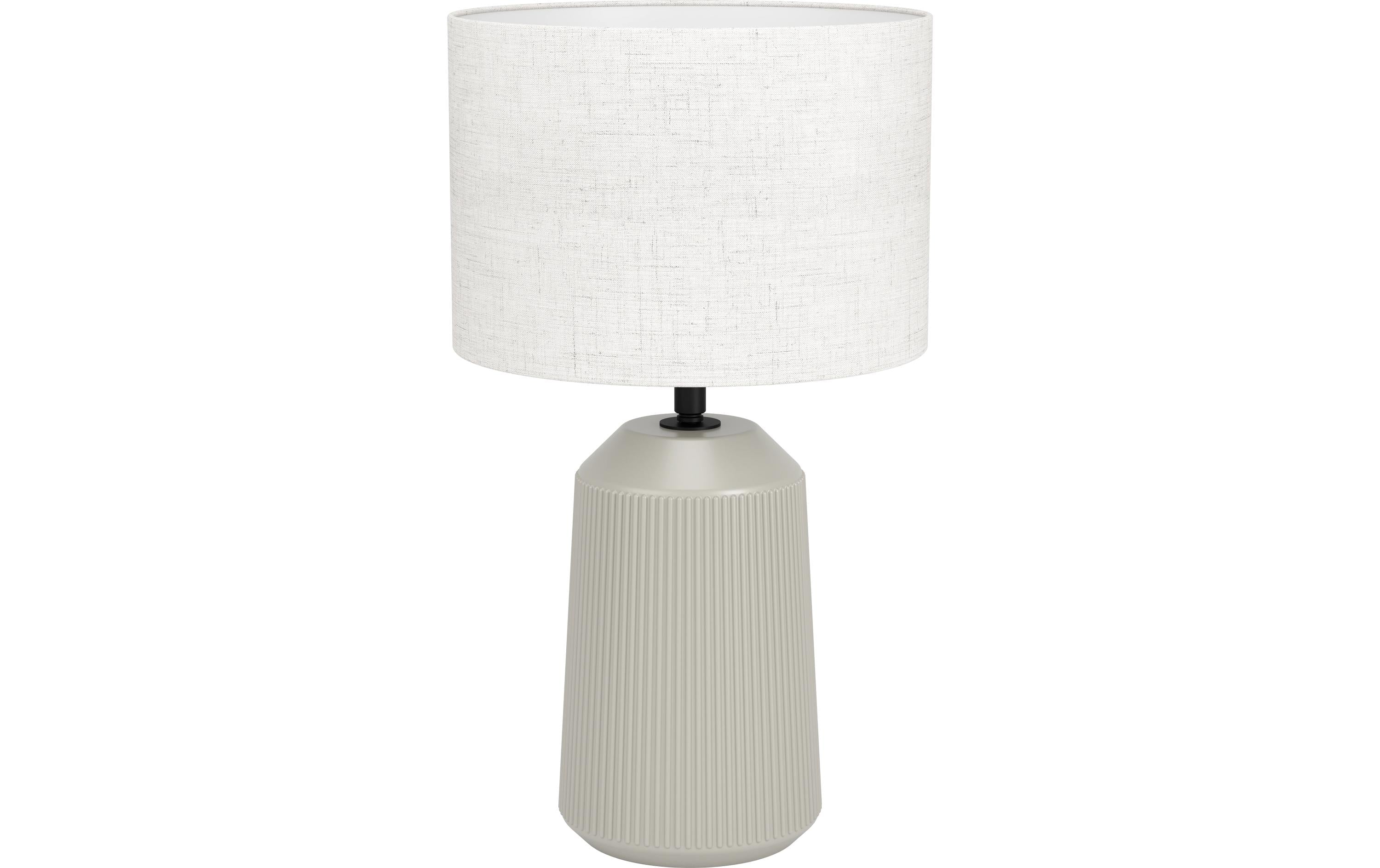 EGLO Tischleuchte CAPALBIO beige exkl. E27 1x40W