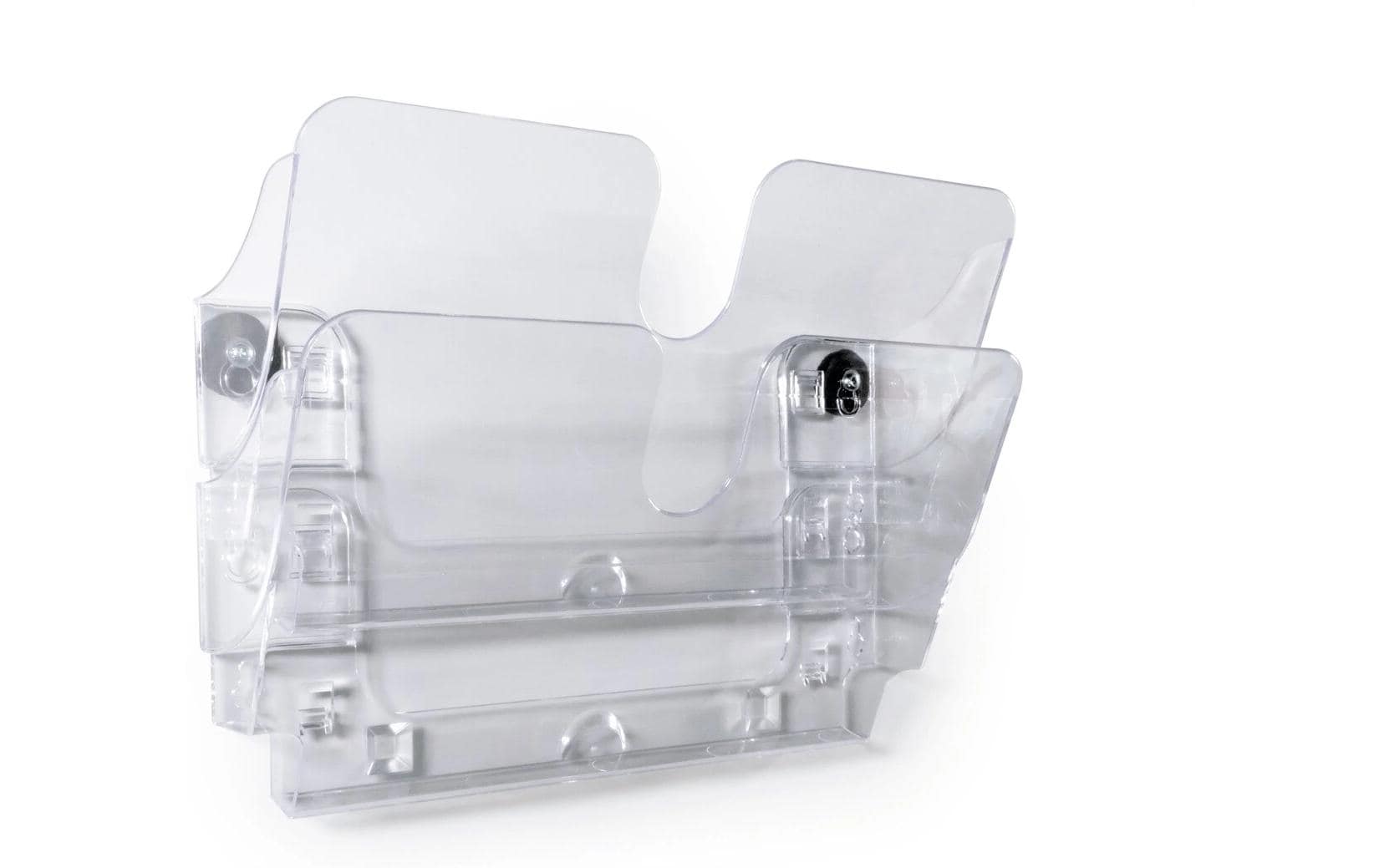 Durable Prospekthal. FLEXIPLUS2 A4, 2-er magnetitsch, quer, transparent