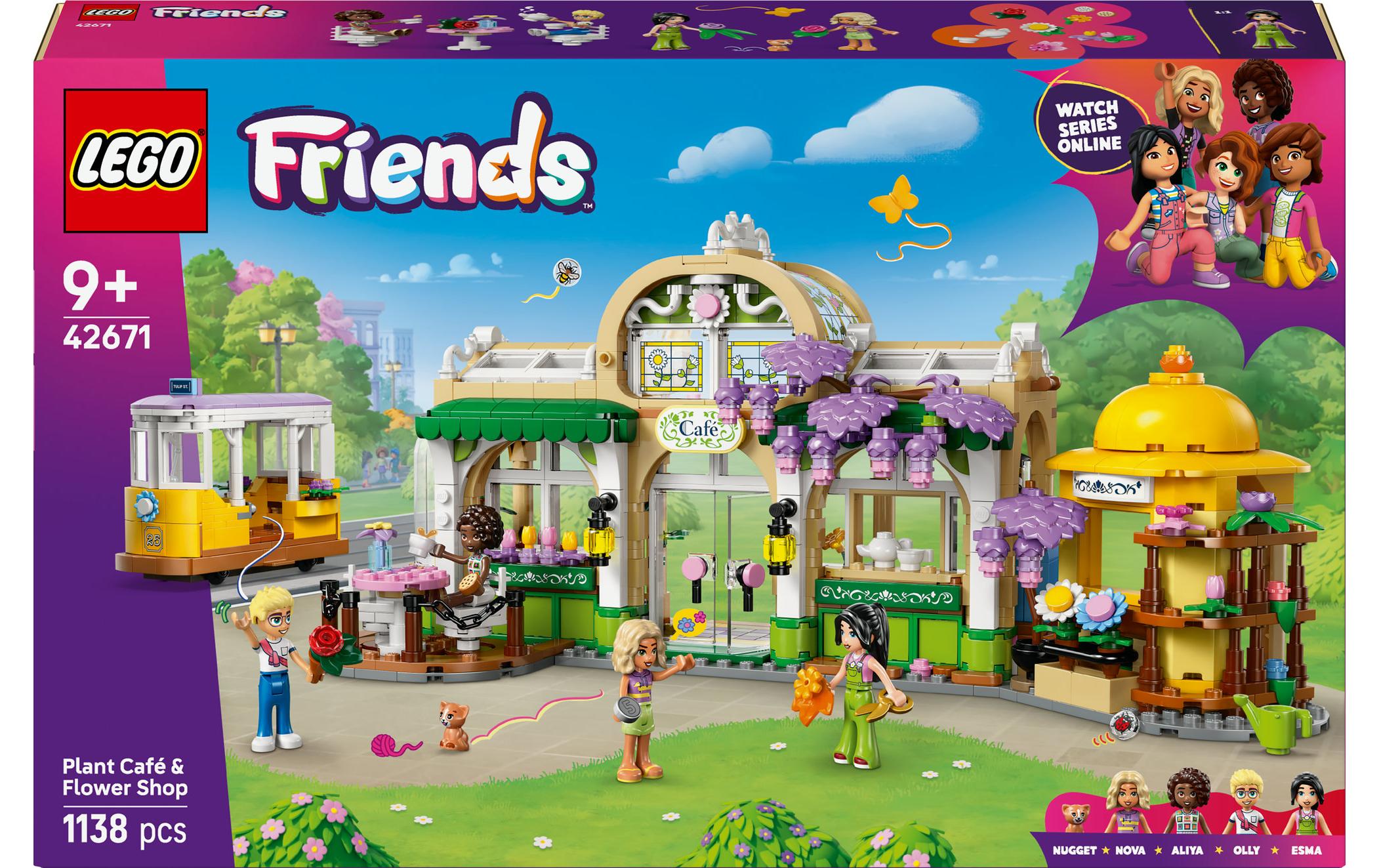 LEGO Pflanzencafé und Blumenkiosk LEGO Friends