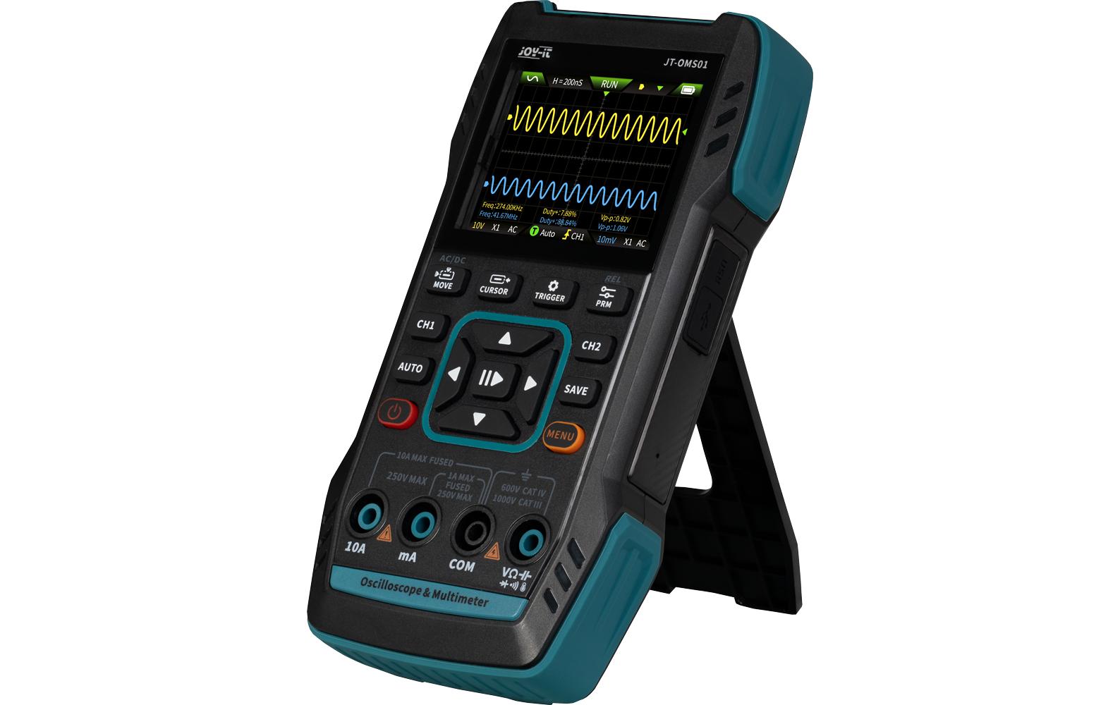 jOY-it Mini-Handheld Oszilloskop OMS01 3-in-1 Handheld-Oszilloskop