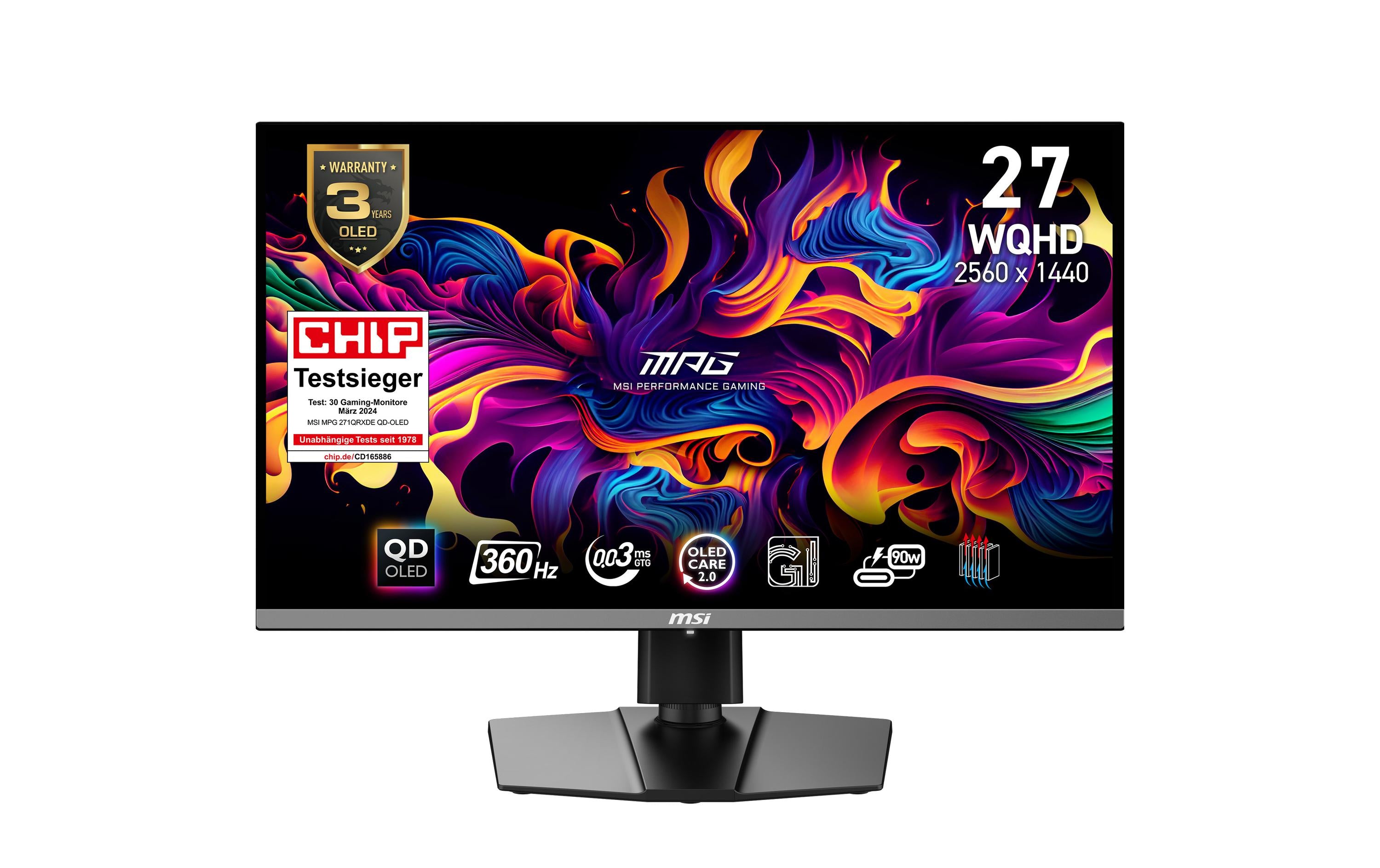 MSI MPG 271QRXDE QD-OLED 26.5", WQHD