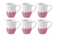 Villeroy & Boch Fleur cassis Henkelbecher 6 Stk. Cassis