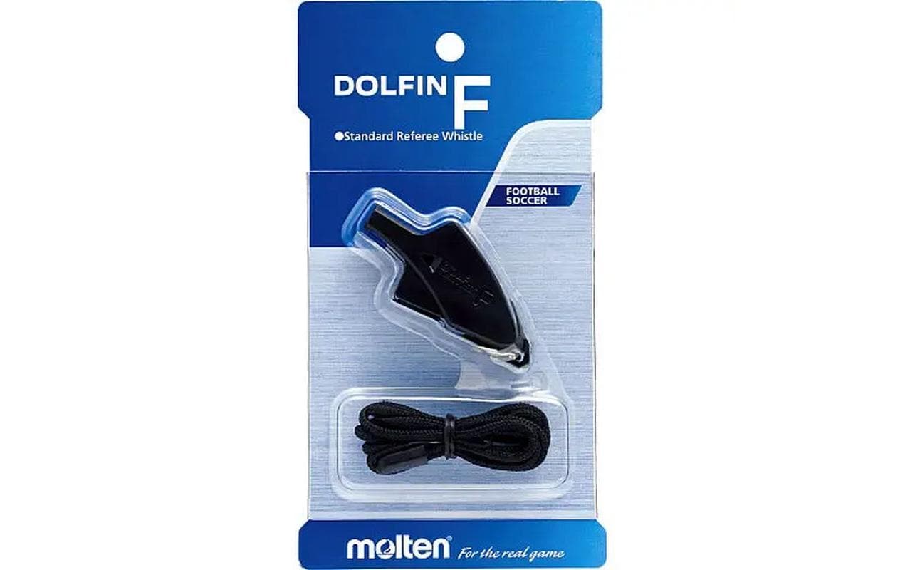 Molten Schiri-Pfeife Dolfin Fussball schwarz