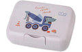 Koziol Lunchbox CANDY L TRUCKS mit Trennschale, purple grey