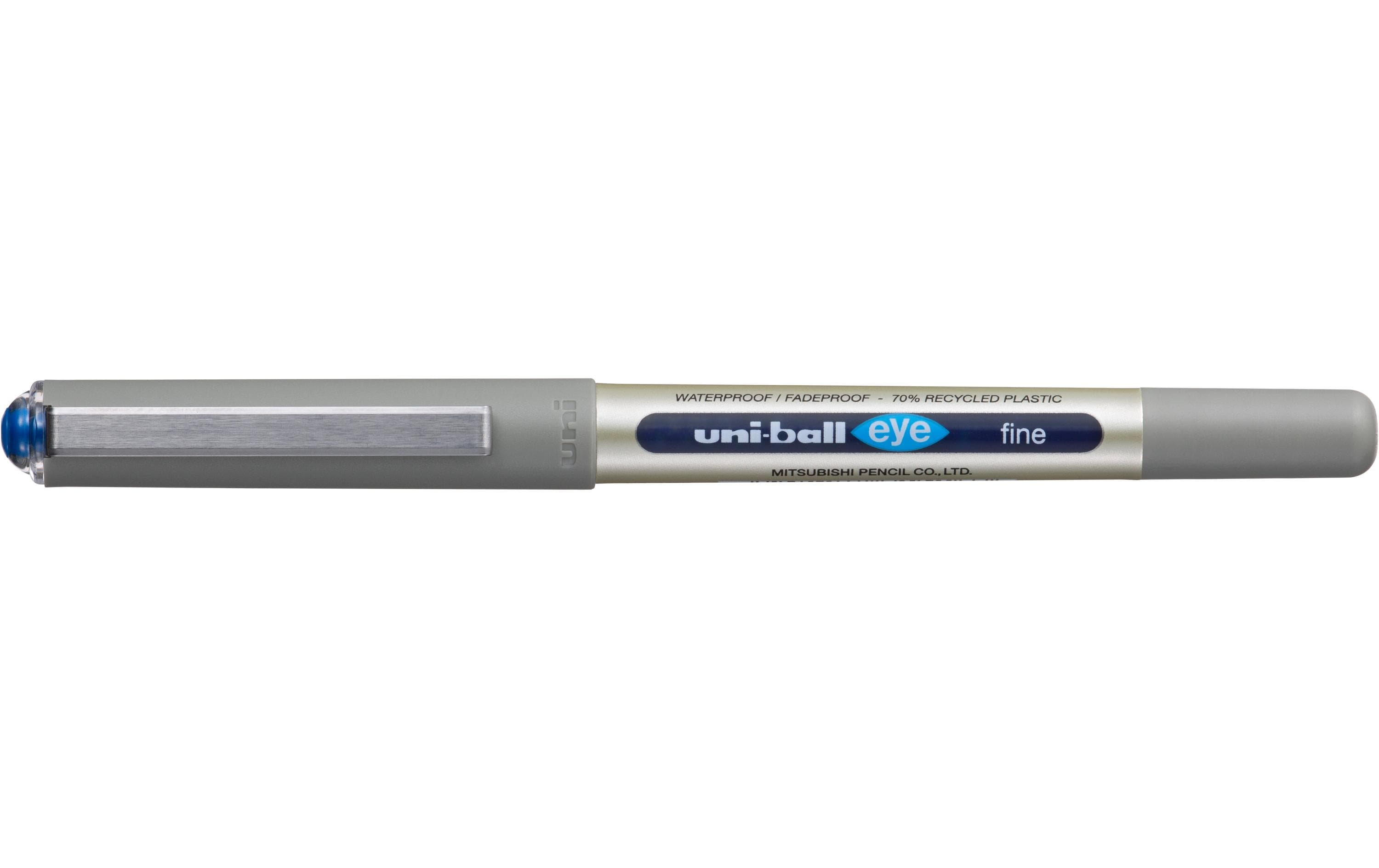 UNIBALL EYE Fine 0.7 mm ECO Flüssig-Tintenroller blau