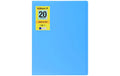 Pagna Sichtbuch School A4, PP mit 20 Taschen, hellblau