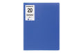 Pagna Sichtbuch Office A4, PP mit 20 Taschen, blau