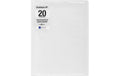 Pagna Sichtbuch Office A4, PP mit 20 Taschen, transparent