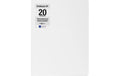 Pagna Sichtbuch Office A4, PP mit 20 Taschen, weiss