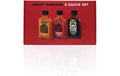 Crazy Bastard Schärfste Saucen 3er-Set 3 x 100 ml