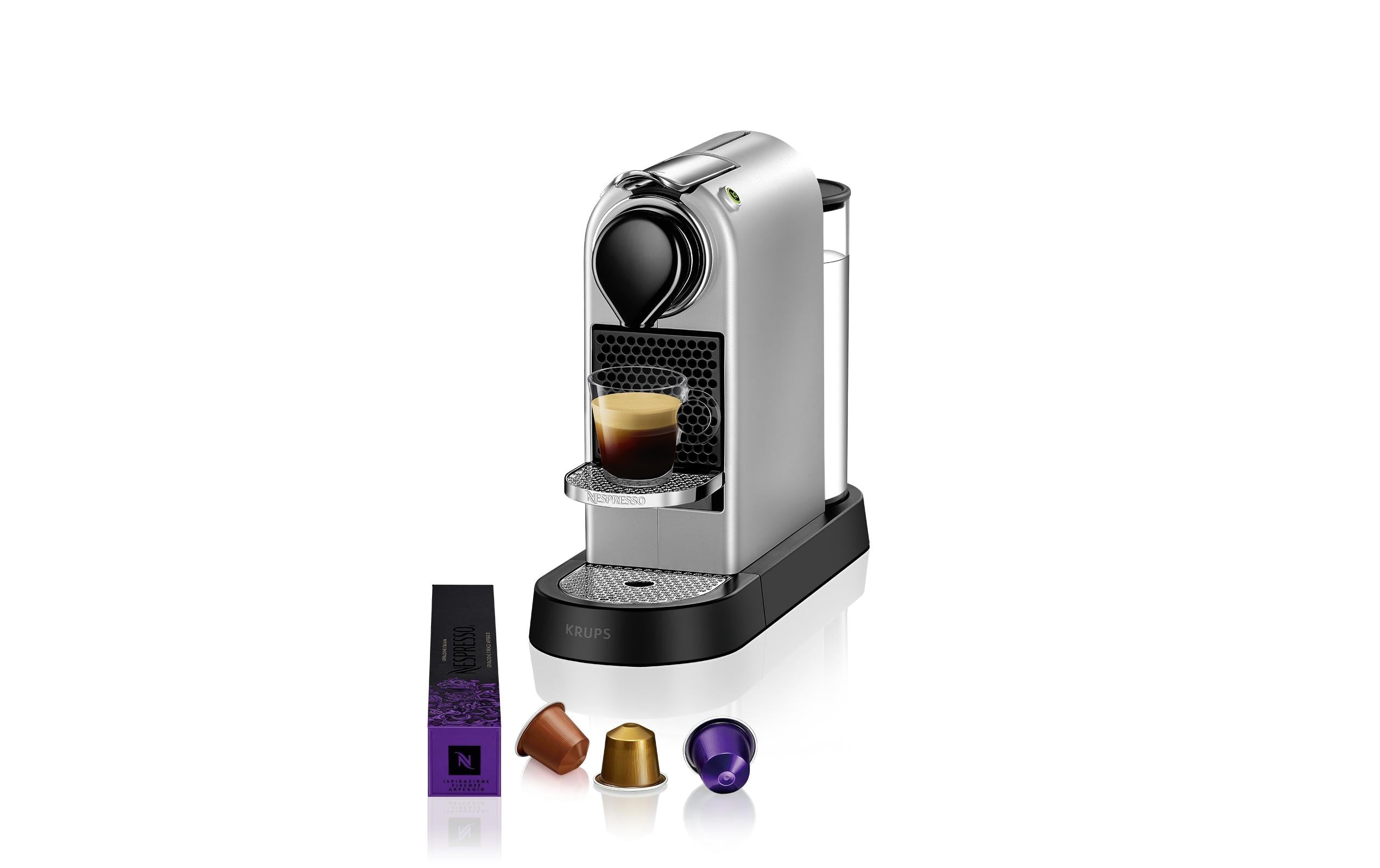 Krups Nespressomaschine XN741B.CH Citiz Citiz Silber