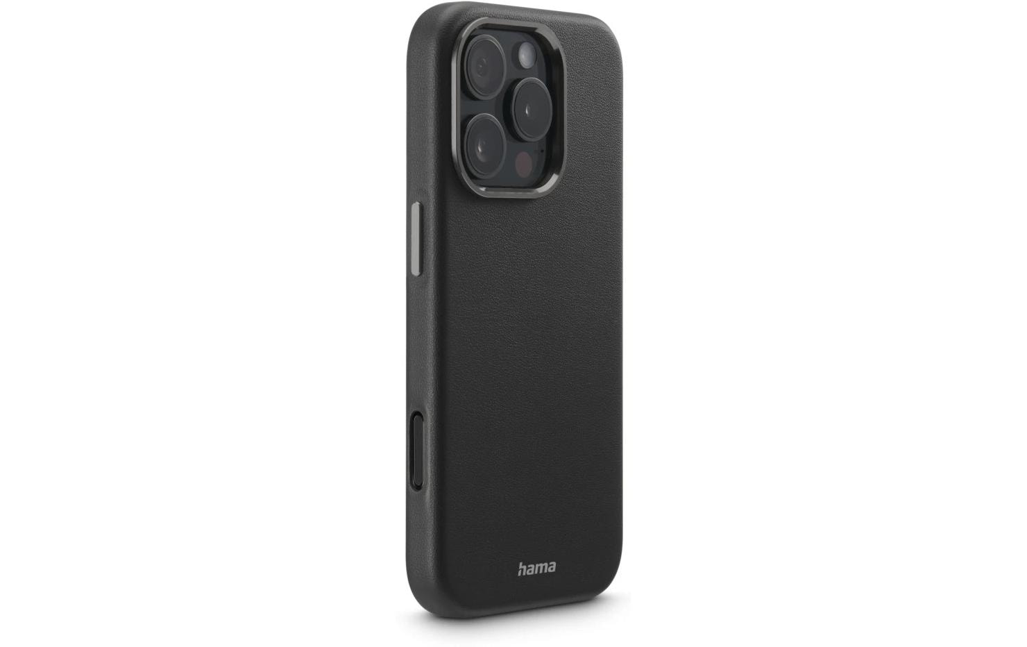 Hama Case Eco Premium für iPhone 16 Pro Max, Schwarz