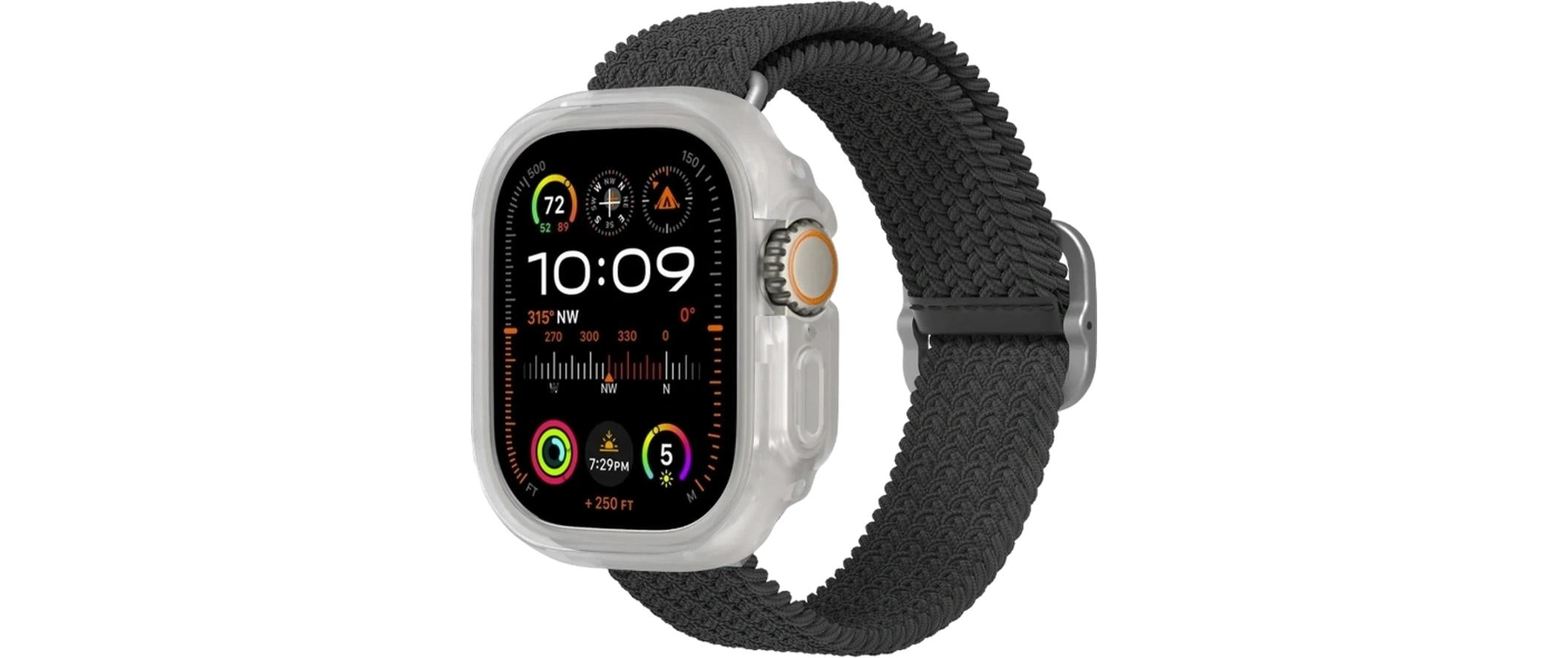 Rhinoshield Bumper Case, Transparent Apple Watch Ultra 1/2/3 (49mm)