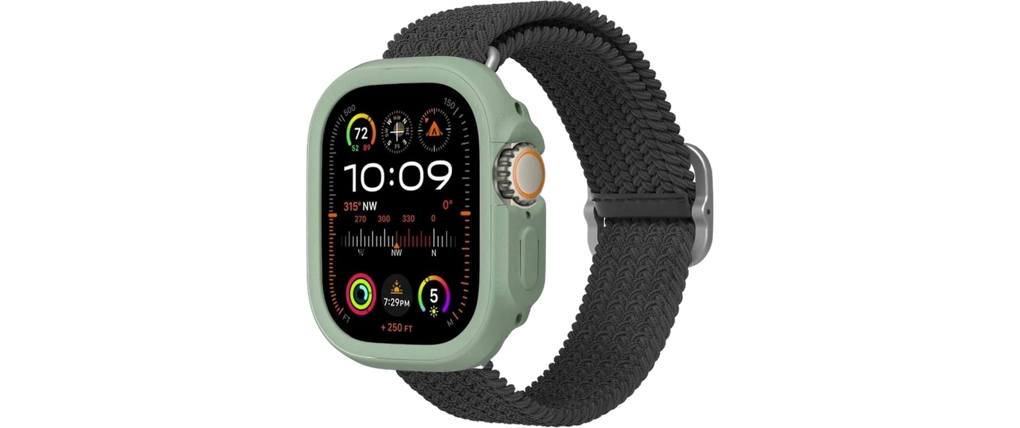 Rhinoshield Bumper Case, Sage Green Apple Watch Ultra 1/2/3 (49mm)