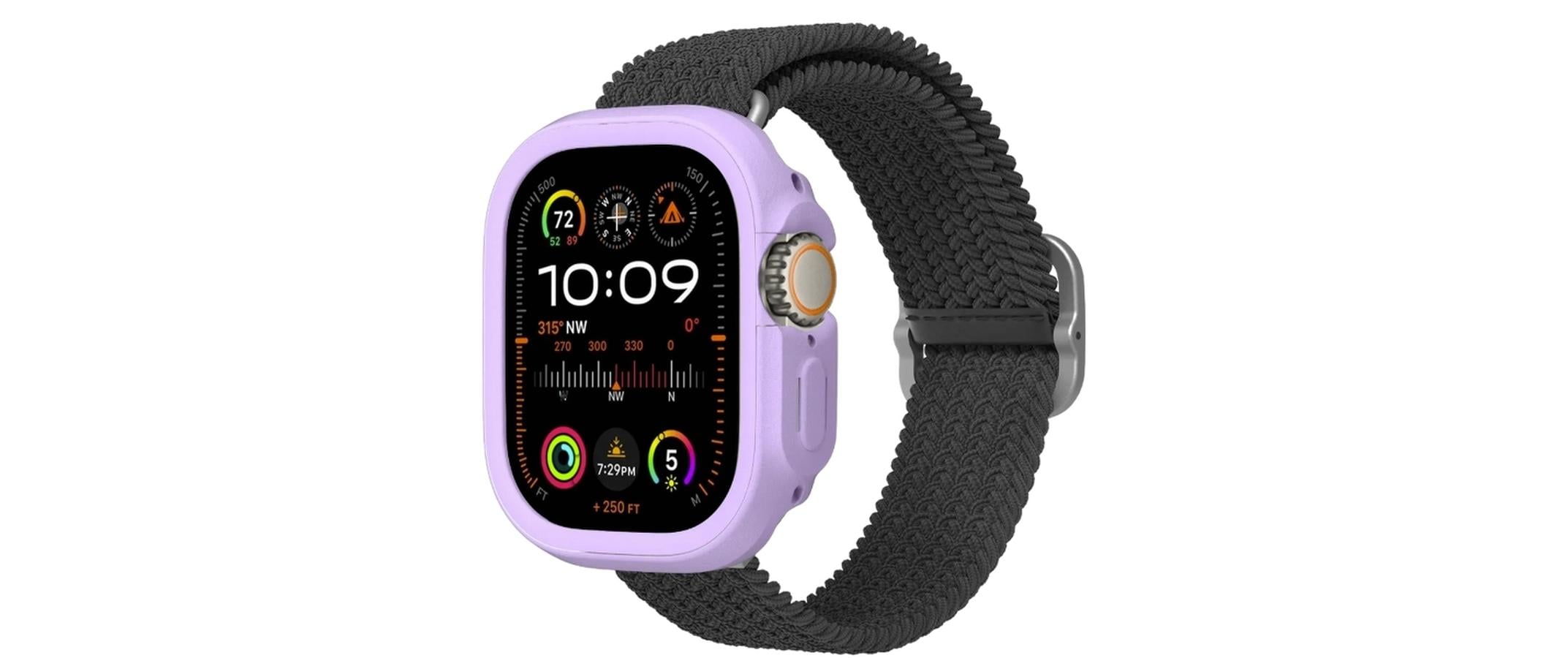 Rhinoshield Bumper Case, Violet Apple Watch Ultra 1/2/3 (49mm)