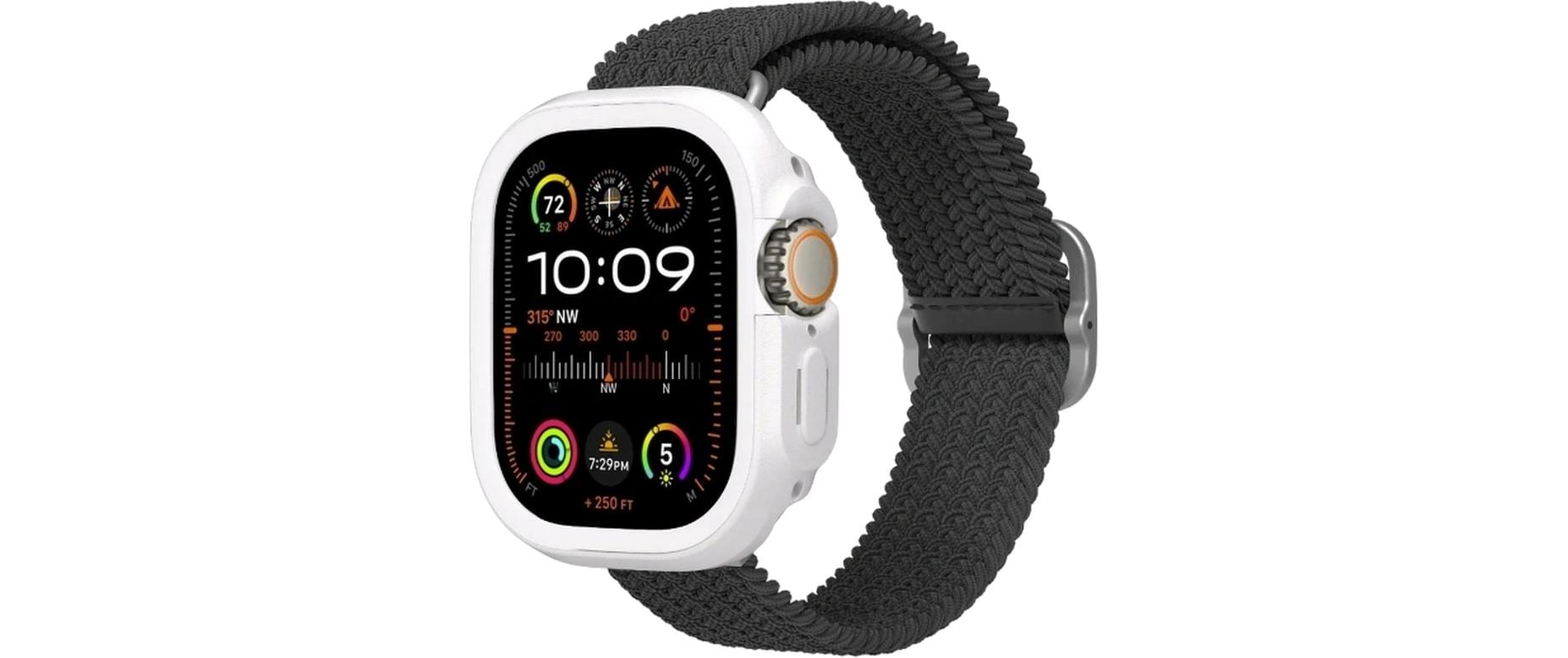 Rhinoshield Bumper Case, White Apple Watch Ultra 1/2/3 (49mm)