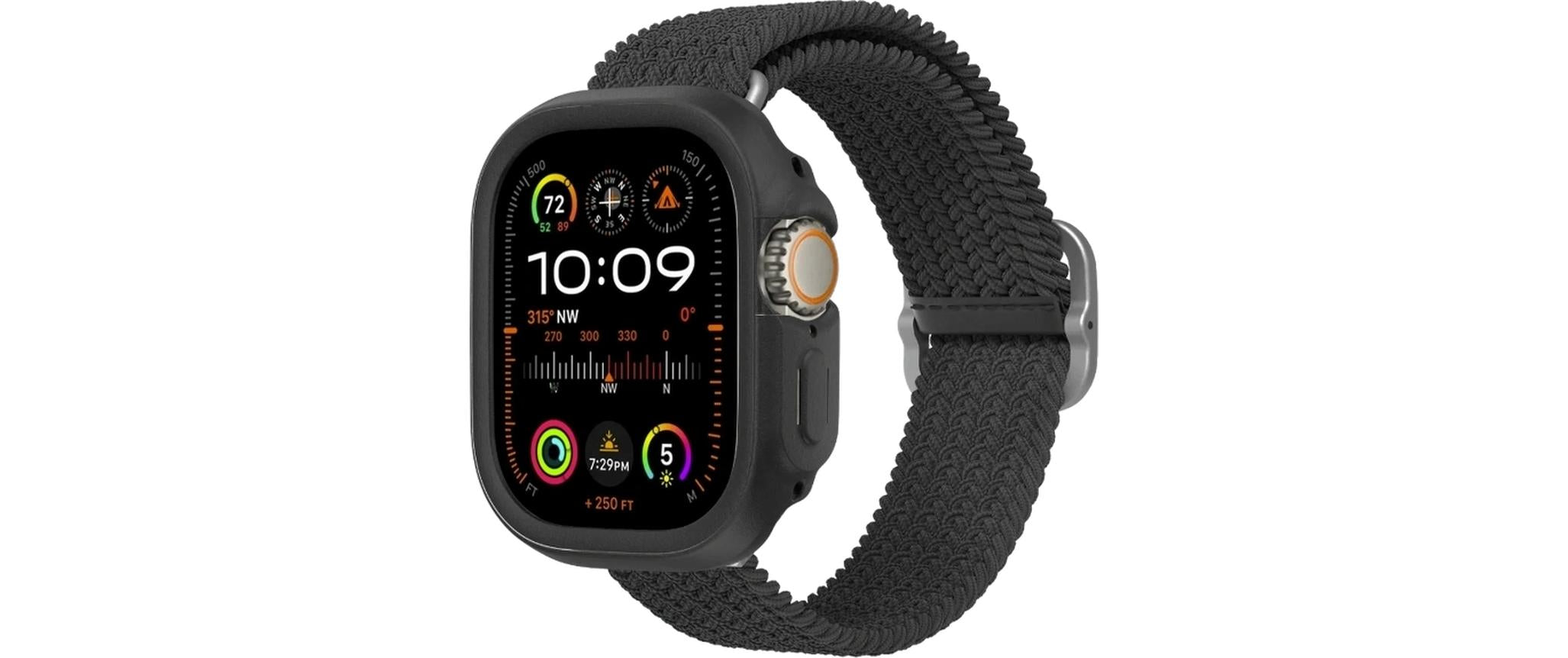 Rhinoshield Bumper Case, Black Apple Watch Ultra 1/2/3 (49mm)