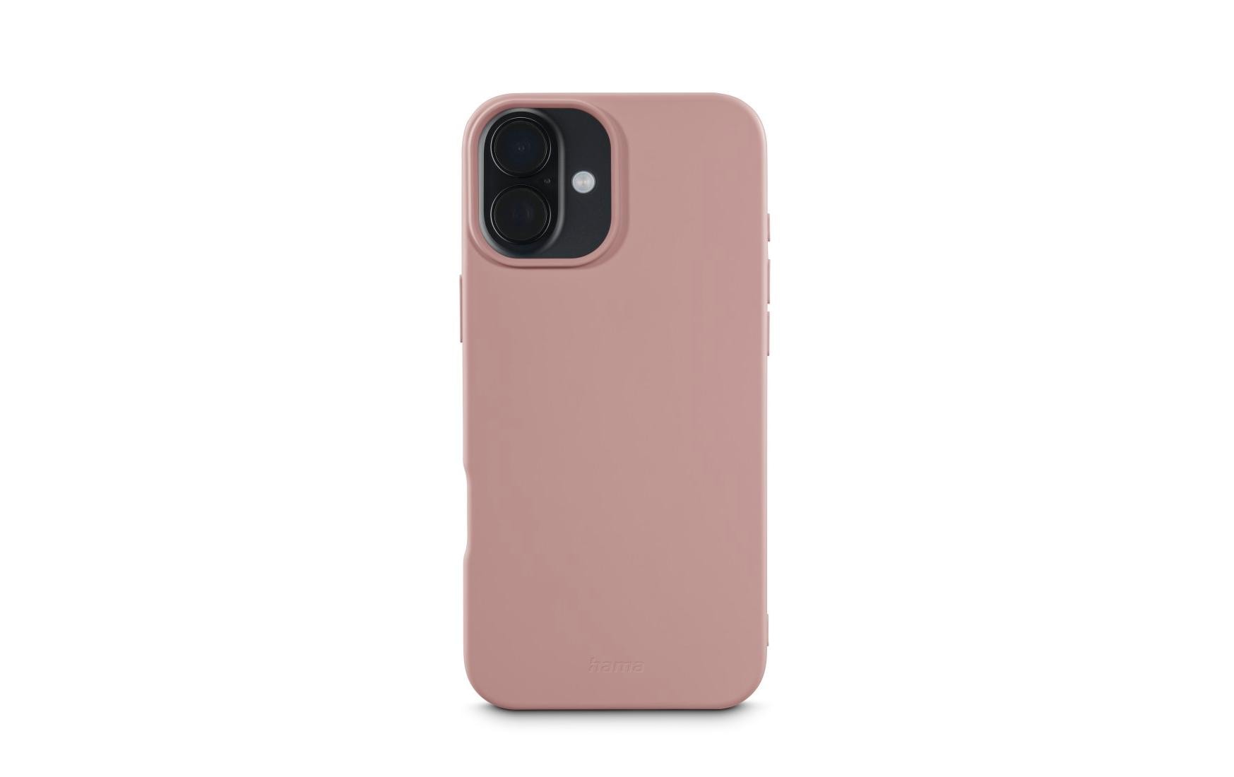 Hama Case Fantastic Feel für iPhone 16 Plus, Nude