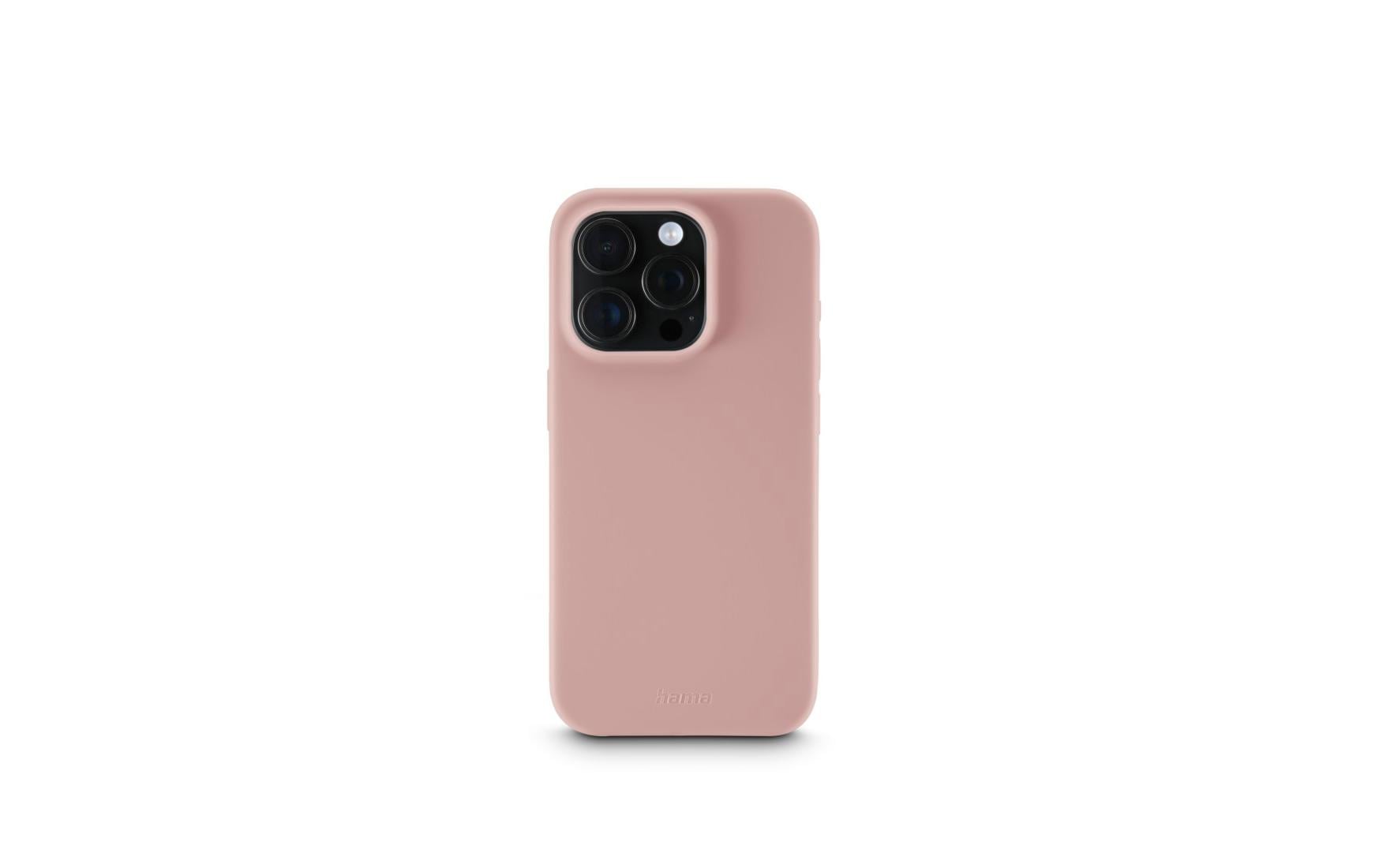 Hama Case Fantastic Feel für iPhone 16 Pro, Nude