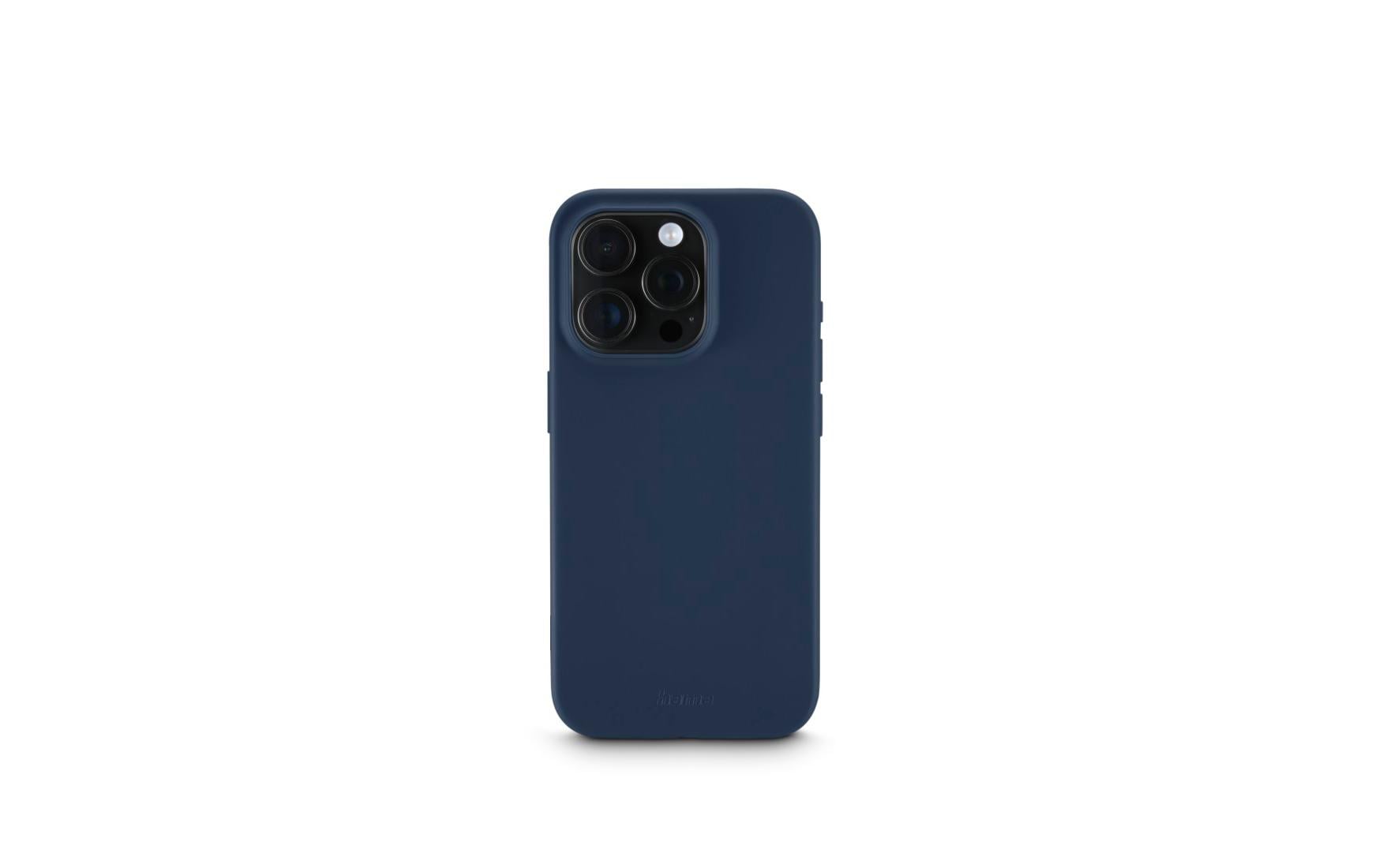 Hama Case Fantastic Feel für iPhone 16 Pro, Blau