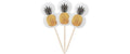 Demmler Deko Picker Ananas 8 Stk, 30x90mm
