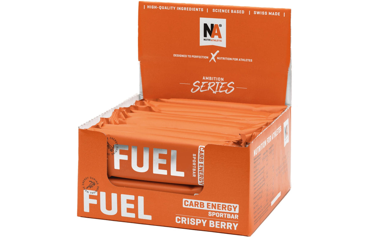 NA FUEL BAR Carb Energy 20x 40g, Crispy Berry