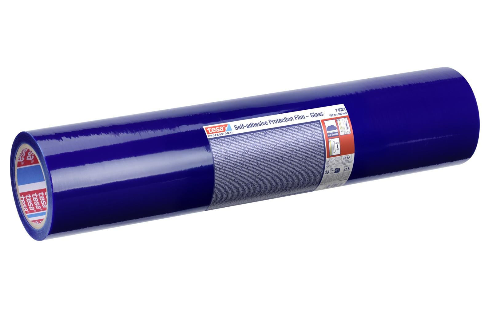 Schutzpapier selbstklebend, 100 m x 50 cm Polyethylen, ideal für Fenster und Spiegel