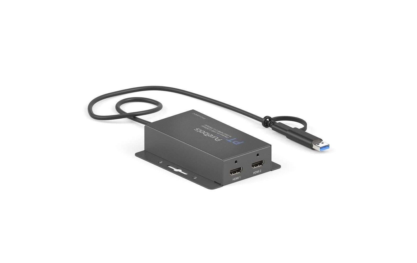 PureTools PT-C-U3HD-DL USB 3.2 Gen1, Dual Screen 4K 60Hz HDMI
